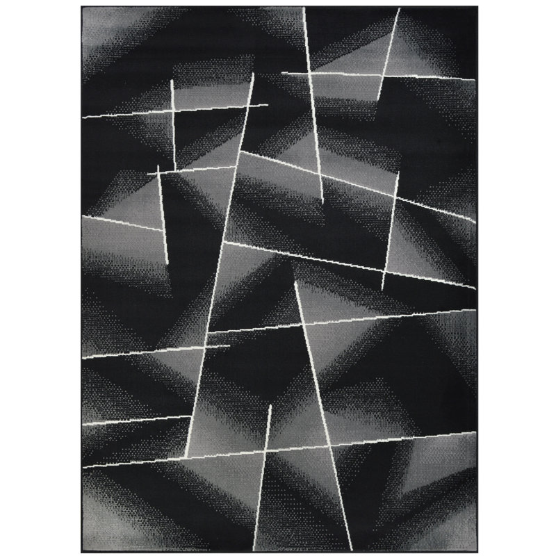 Fahriye Geometric Indoor Rug, Rectangle 7'6" x 10'5"