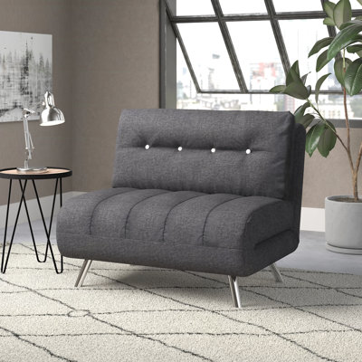 Mikaylin Twin 101cm Faux Leather Convertible Sofa