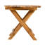 No Installation Required, Foldable And Adjustable Outdoor Acacia Wood Side Table