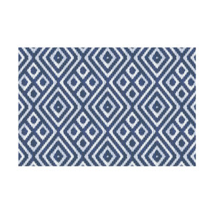 Davanti Vinyl Floor Mat - Deep Blue Collection