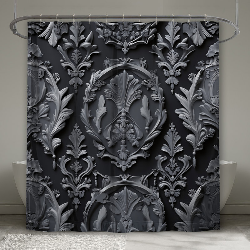 Rideaux de douche Ornate, 70in W x 72in H