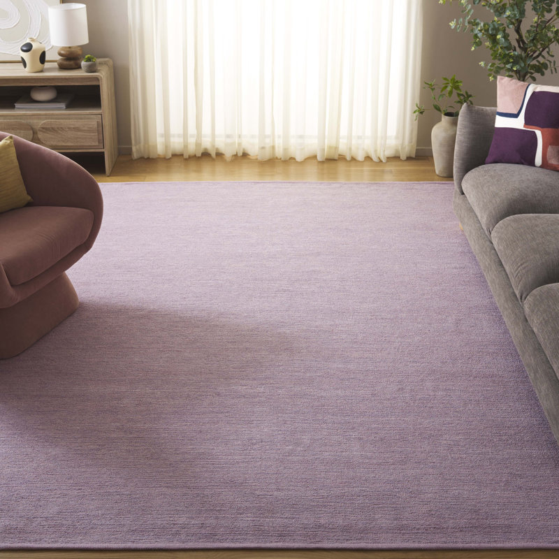 Truckee Handtufted Recycled Cotton & Viscose Rug in Pink, Rectangle 8' x 10'
