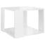 Table basse avec étagère en bois manufacturé avec rangement-1106120007