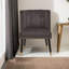Azarion Velvet Chair With Black Legs-93609986