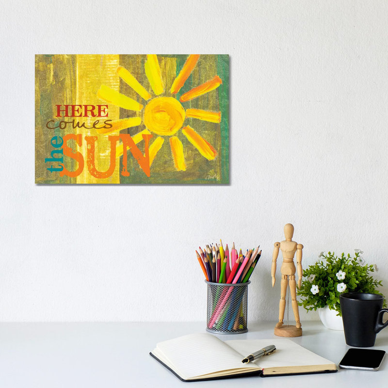 Here Comes The Sun by Misty Michelle - Wrapped Canvas Print, 20.32 cm H x 30.48 cm W