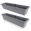 Aashma Self-watering Planters, Troughs, Flower Pots for Balcony Rails-259204267-259204264-259204266