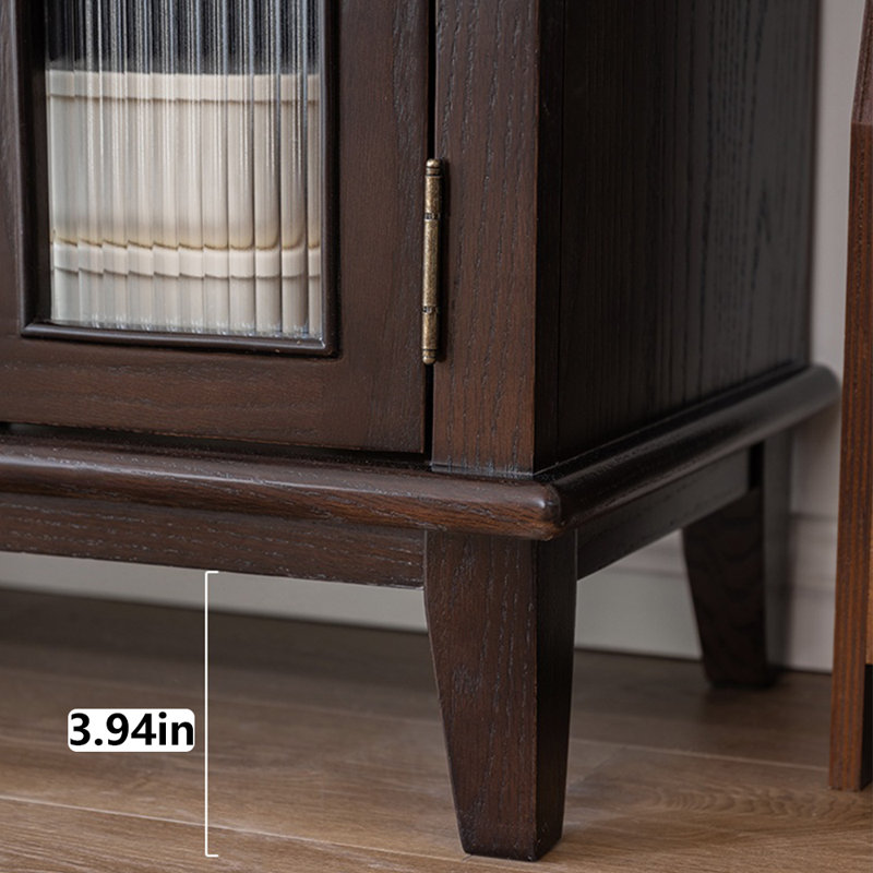 Meuble télé rétro de style américain, 86.61''