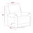 Alyre Manual Swivel Glider Recliner Two Pack-558637871