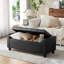 Faux Leather Upholstered Storage Bench-531835489