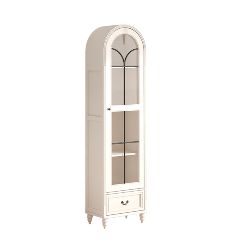 Bibliothèque arquée, (4 tablettes) H 70,87 po x l 19,69 po x P 15,75 po