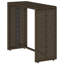 Ensemble de canapé de patio 5 pièces avec coussins empilables en rotin de polyester-1471295707