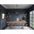 Wood Flat Wall Mirror