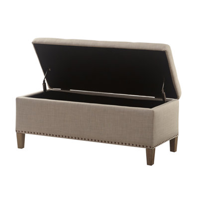 Tufted Top Soft Close Storage Bench