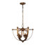 Luminaire suspendu 4 lumières mâle