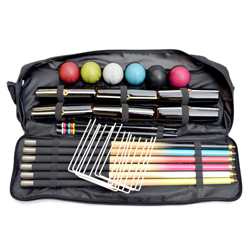 Ensemble de croquet de luxe