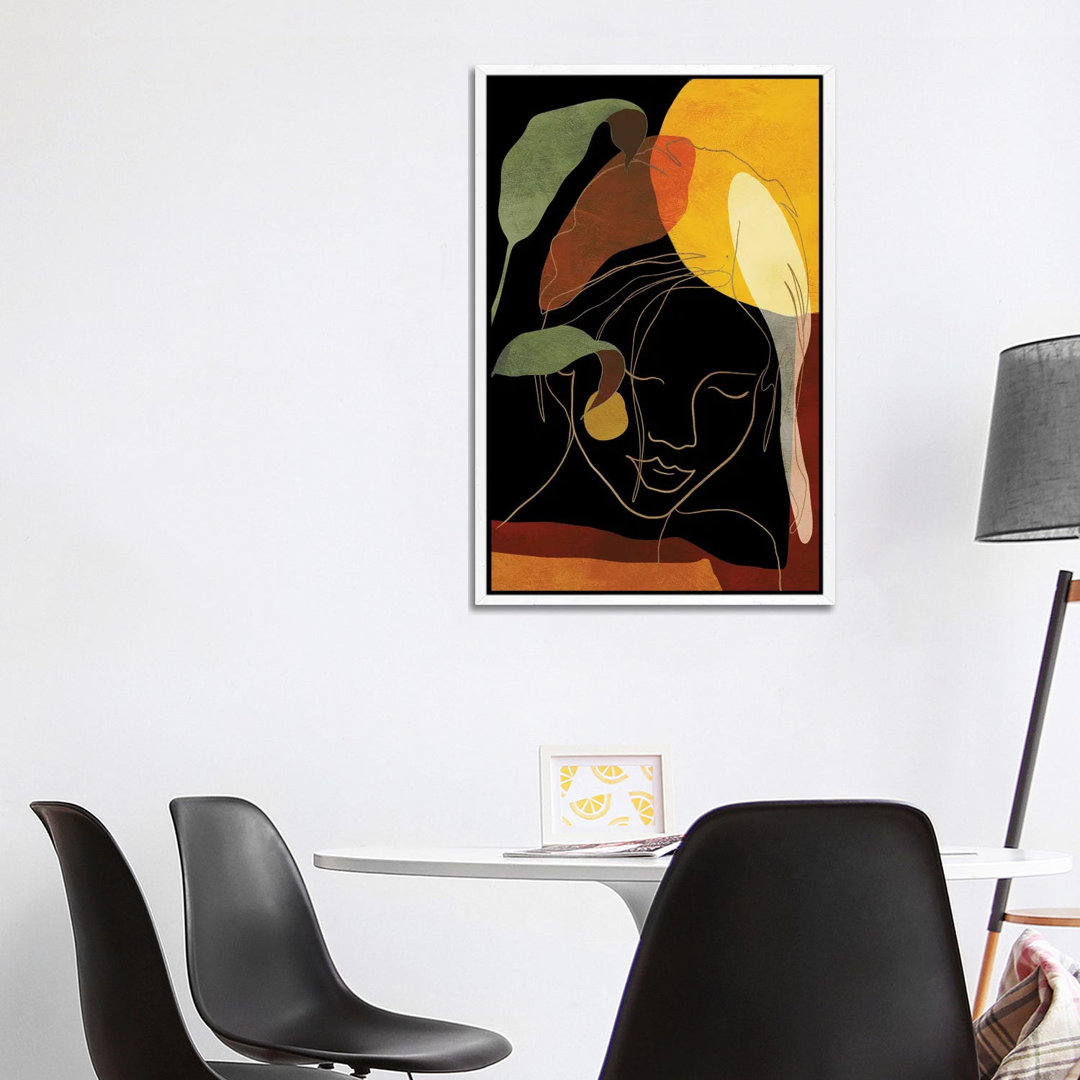 Woman In Black von Ana Rut Bré - Galerie-verpackte Leinwand Giclée auf Leinwand