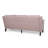 3 - Seat Comfy Rolled Arm Sofa with Birch Wooden Legs, Contemporary Design-1413168903
