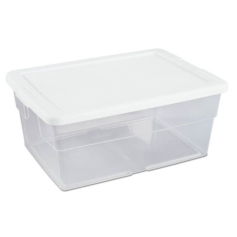 https://assets.wfcdn.com/im/91150645/resize-h755-w755%5Ecompr-r85/1605/160579707/Sterilite+16+Quart+Clear+Plastic+Stacking+Storage+Container+Box+w%2F+Lid.jpg