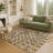Machine Washable Indoor/Outdoor Chantille ACN2628 Abstract Rug-759629250-759629254