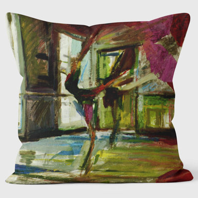 Arabesque Ballet Inspired Cushion - Charlotte Leadbeater