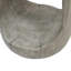 Table d'appoint d'extérieur, table de bout à conception creuse, table de tabouret de jardin de patio, table d'appoint décorative pour terrasse de balcon de plage, béton léger, texture semblable au bois-58974514