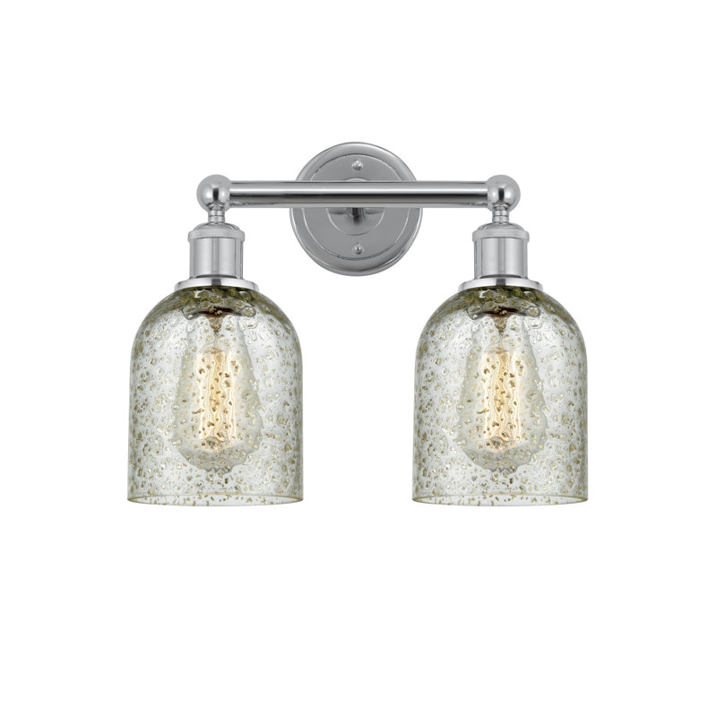 Reiko 2 - Light Dimmable Vanity Light, Mica, Polished Chrome