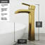 Robinet de lavabo de salle de bain monotrou à poignée simple Niko-28294655-46484746