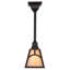 Luminaire suspendu géométrique 1 lumières lanterne Darrell
