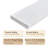 21 inch Terrazzo White Quartz Vanity Side Splash