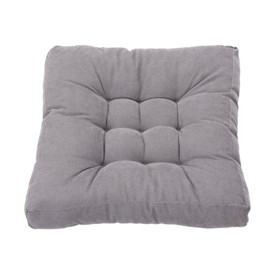 Thickened three-dimensional corduroy tatami cushion with gray velvet