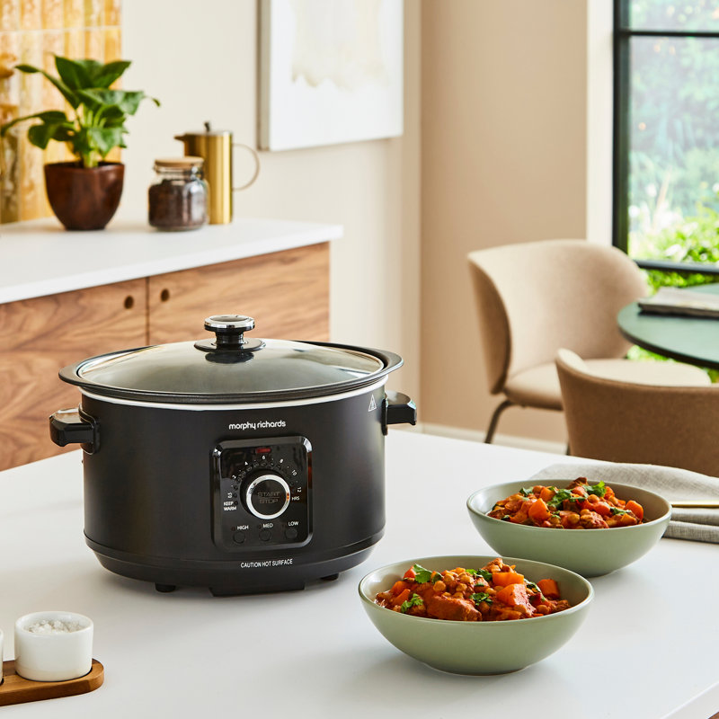 Easy Time Slow Cooker, Black, 3.5L