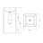 18'' Freestanding Solid Surface Pedestal Bathroom Sink