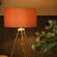 Dundrod 127cm Powder Coated Tripod Floor Lamp Set-349010981-349011034