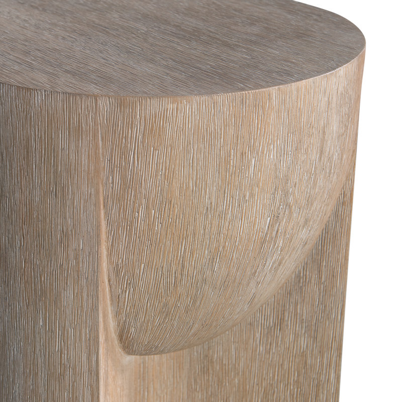 Loggia End Table, 24" H x 14" W x 14" D