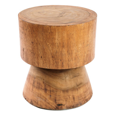Jeddo Solid Wood Accent Stool