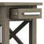Table de bout rectangulaire étroite en bois massif avec tiroir Kitchener-1112735813-1147346160