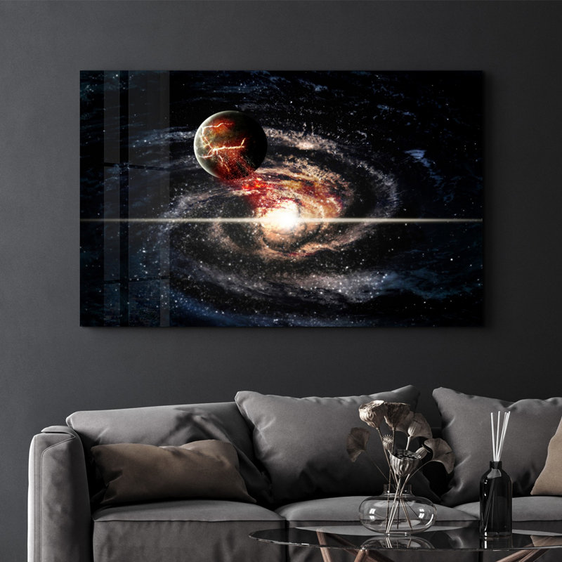Decorative Tempered Glass Painting
