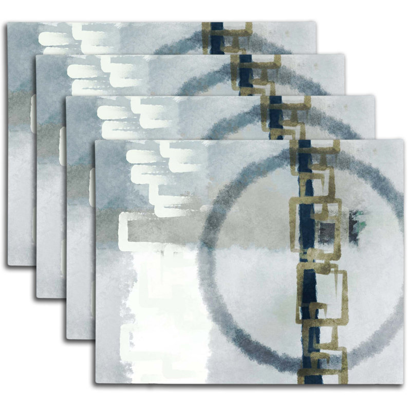 Napperon abstrait en polyester