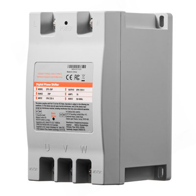 Convertisseur triphasé 2HP 7A 220V monophasé à 3V 220V entrée / sortie