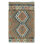 Vintage Handwoven Turkish Wool Kilim Rug with Geometric Patterns