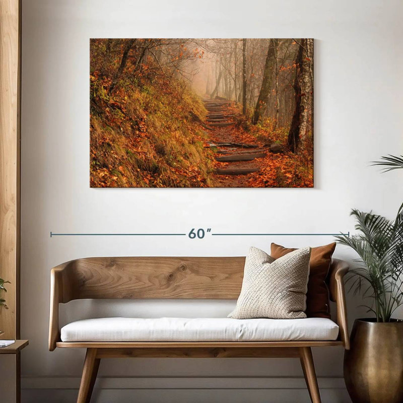 Sentier des Appalaches Alvord Misty Autumn, H 30 po x l 45 po