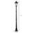 Solar Lamp Post Light, Adjustable Brightness Solar Powered Landscape Lighting For Garden Lawn Pathway Driveway Yard