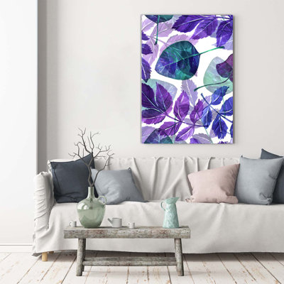 Leaves - Wrapped Canvas Print
