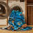 Washable Deep Sea Scene Coastal Area Rug-1170336559