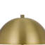 Lampe de table d'appoint en métal avec abat-jour dôme 20 po Saed-709008576