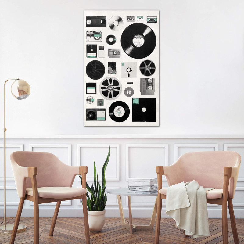 Data by Florent Bodart - Wrapped Canvas Print, 101.6 cm H x 66.04 cm W x 3.175 cm D