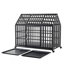 Cage pour chien de 55 po avec cage pour chien de 55 po