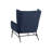 Andersonville CAL117 Compliant 28.75'' Wide Lounge Chair - Blue