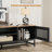 Media Console (Black+Brown)