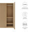 Garde-robe 2 portes Render-104318175